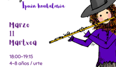 Cuentacuentos y taller infantil con Sorgina Txirulina: �Emakume paregabeak�   - 11/03/2026